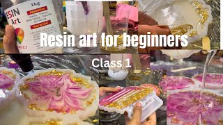 Resin art for beginners  resin art basic knowledge class 1 [upl. by Christian687]