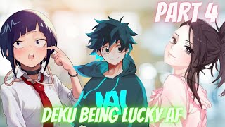 Deku Being Lucky Af  Izuku x Momo x Jirou x Midnight  Part 4 [upl. by Nahsin]