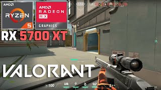 Valorant  RX 5700 XT  Ryzen 5 5600G  1080p [upl. by Reteip]