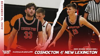 Coshocton Puts Up A Huge Fight Against New Lexington🏀 [upl. by Ramhaj]