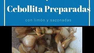 Cebollas preparadas [upl. by Ennovyhs155]