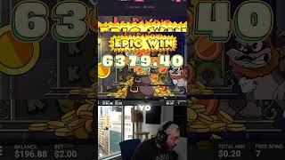 IS THIS THE BEST HACKSAW SLOT kick gambling slots onlinecasino livestream [upl. by Pelag]