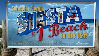 Siesta Key Beach Walk [upl. by Hnirt]