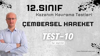 Çembersel Hareket10  12Sınıf Kazanım Kavrama Testi10  2025  AYT [upl. by Fachanan573]