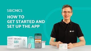 SIBIONICS GS1 CGM  How to get started and set up the APP [upl. by Akeirahs496]