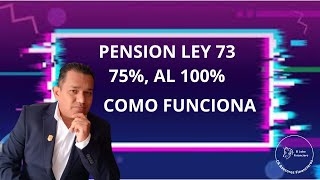 Pension ley 73 Porcentajes como funciona [upl. by England962]