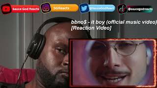 bbno  it boy official music video REACTION [upl. by Joell179]