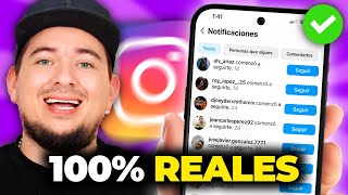 ✅Como GANAR SEGUIDORES REALES en INSTAGRAM 2024 [upl. by Gelasias]