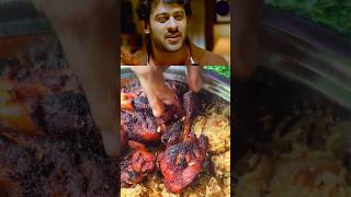 మొత్తం ట్రయ్నింగ్ లో నాకూ ఇష్టమైన టైమ్ ఇదే😜😜😋prabhas chickenlegpiece shortfeed millionviews [upl. by Gery63]