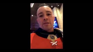 Colby Covington Hunts Down Dana White to Confront Him at Vegas Casino [upl. by Pantheas]