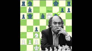 Mikhail Tal Brilliancy  3  ✨🤫 [upl. by Traweek]