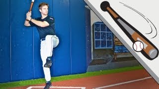 Baseball Hitting Secrets  The OneLegged Drill [upl. by Shulins]