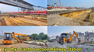 Ayodhya Railway Station latest updateAyodhya cantt Junction railway stationAyodhya redevelopment [upl. by Ablem]