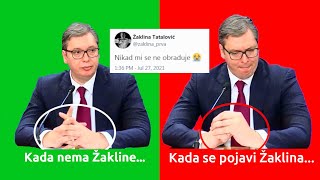 Vučić i Žaklina Tatalović [upl. by Kerad]