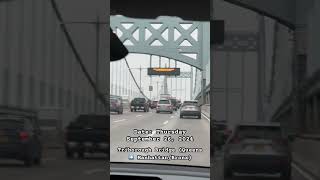 Triborough Bridge Queens to ManhattanBronx Timelapse [upl. by Bern159]