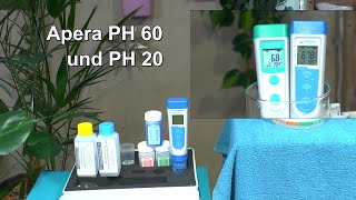 PH Messgerät kalibrieren Apera PH 20 und Apera PH 60 reinigen [upl. by Ybor388]