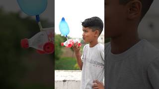 Making Balloon🎈Bottle Car 🚗 shorts devkeexperiment [upl. by Gnilyam619]