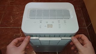 ALDI Ambiano dehumidifier 10l AN 7006460 CLEANING AND MAINTENANCE [upl. by Bethina397]