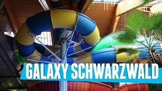 Galaxy Schwarzwald  alle Rutschen  Tous les toboggans [upl. by Oicam866]