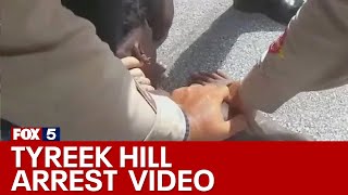 Tyreek Hill arrest body cam footage released  FOX 5 News [upl. by Ahsiral837]