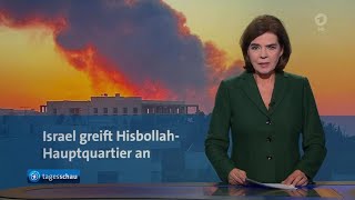 tagesschau 2000 Uhr 27092024 [upl. by Ortrude]