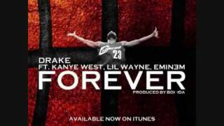 Drake  Forever Lyrics Feat Kanye West Lil Wayne amp Eminem [upl. by Orodoet]