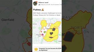 Last weekend’s Strava Art ride  Pudsey for Children in Need 🚴🏻‍♀️🧸 [upl. by Dustan]