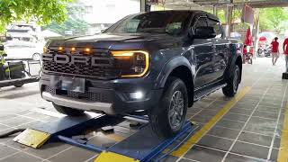 FORD RANGER XLT 2023 Install Raptor Body Kit [upl. by Yenattirb]