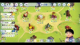 Charterstone Digital Edition by Acram Digital  board game for Android and iOS  gameplay [upl. by Oicirtap]