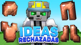 Me Paso Minecraft con IDEAS RECHAZADAS por Mojang [upl. by Haral]