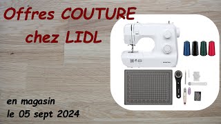 Machine à coudre chez Lidl [upl. by Repsag]