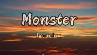 Monster lyrics Video by Boondox [upl. by Yajiv]