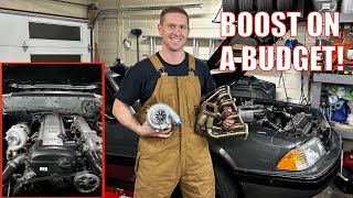 1JZ GTE VVTi Budget Turbo Upgrade in a Foxbody  Pulsar G30 660 With T51R MOD [upl. by Lerad]