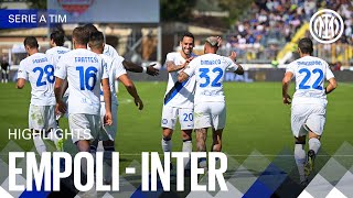 EMPOLI 01 INTER  HIGHLIGHTS  SERIE A 2324 ⚫🔵🇬🇧 [upl. by Sennahoj937]