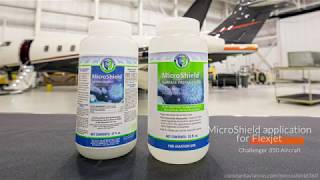 MicroShield 360  Antimicrobial Coating For All Aircraft  Protect Your Airplanes Cabin [upl. by Rolyks133]