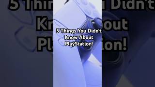 5 Things You Didnt Know About PlayStation shorts trending viralvideo tiktok playstation [upl. by Alyel]