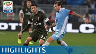 Lazio  Milan  11  Highlights  Giornata 24  Serie A TIM 201617 [upl. by Keheley]