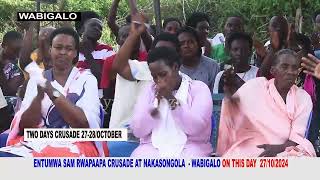 Nabi Sam Rwapapa Crusade at Nakasongola [upl. by Nnyla]