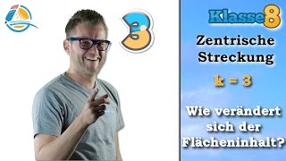 Zentrische Streckung  Klasse 8 ★ Übung 3 [upl. by Iraam]