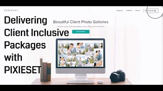 Pixieset Tutorial  How to deliver inclusive client packages [upl. by Virg399]