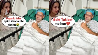 Malaika Arora meets Salman Khan in Hospital after fathers funeral  Salman khan Health Update [upl. by Odarnoc]