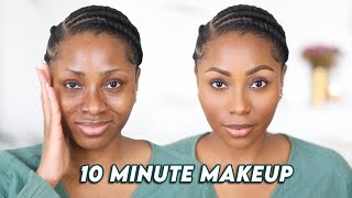 10  MINUTE EVERYDAY MAKEUP FOR WORK amp SCHOOL NO FALSE EYELASHES NO BAKING  BEGINNER FRIENDLY [upl. by Edivad]