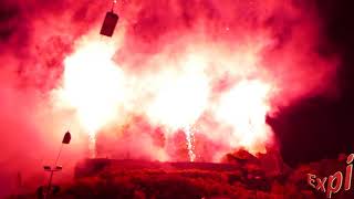 Feuerwerk Burgturnier Nörten Hardenberg 2018 [upl. by Noved]