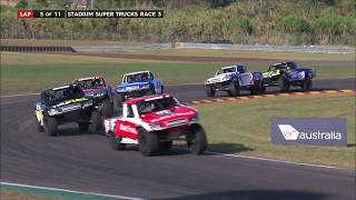 2017 Darwin Race 3  Stadium SUPER Trucks [upl. by Fianna]