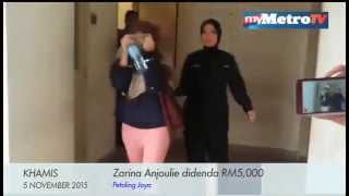 Zarina Anjoulie didenda RM5000 [upl. by Morrell]