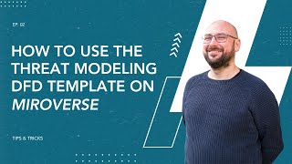 How to use the Threat Modeling DFD Template on Miroverse [upl. by Inahpets]