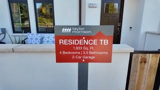 Touring The Taylor Morrison Homes at The Arroyo Village In Cupertino Ca Plan TB Starting at 23m [upl. by Kcirdek]