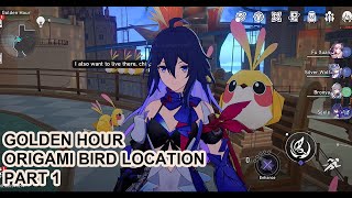 Honkai Star Rail Penacony Golden Hour  All Origami Bird Location PART 1 [upl. by Lillian499]