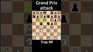 🔥 Master the Grand Prix Attack in Chess  Trap 9 ♟️ [upl. by Bria]