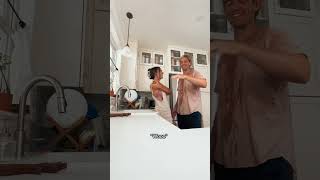 Sink Prank on my Husband 😂 shorts [upl. by Lladnarc]